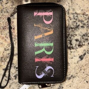 NWT Wallet wristlet Paris